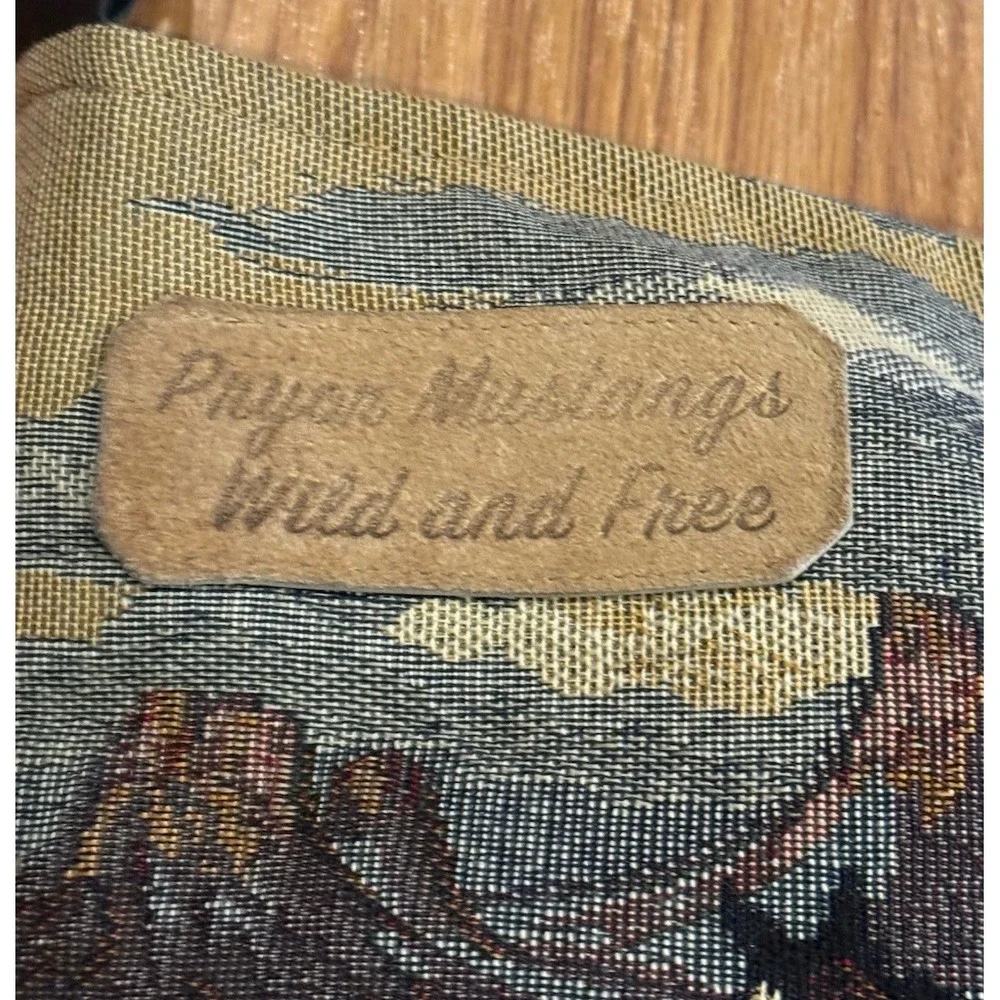 Indian Motorcycles Equestrian Tote Bag Leather Strap Pryor Mustangs RRL Custom